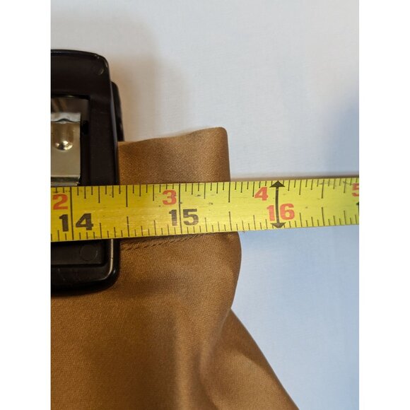 Vintage Jordan Tan Embroidered Corset Top & Skirt Set With Adjustable Straps & L - Picture 11 of 15